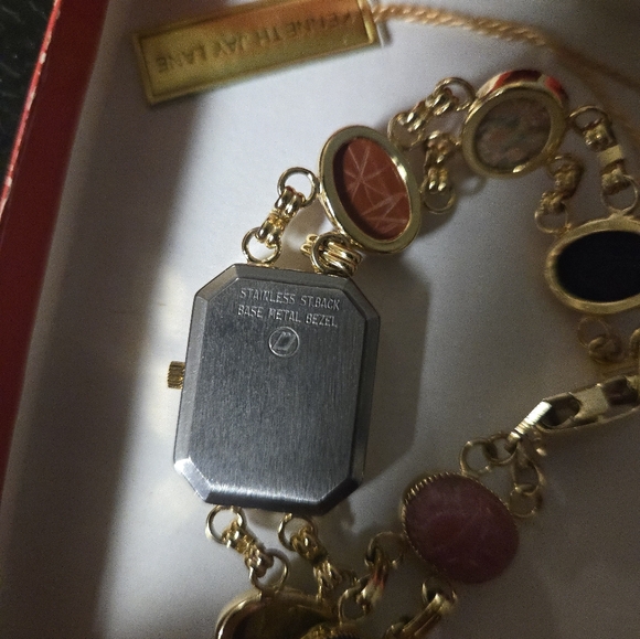 Kenneth Jay Lane Gold and Blue Women's Watch - Picture 3 of 5